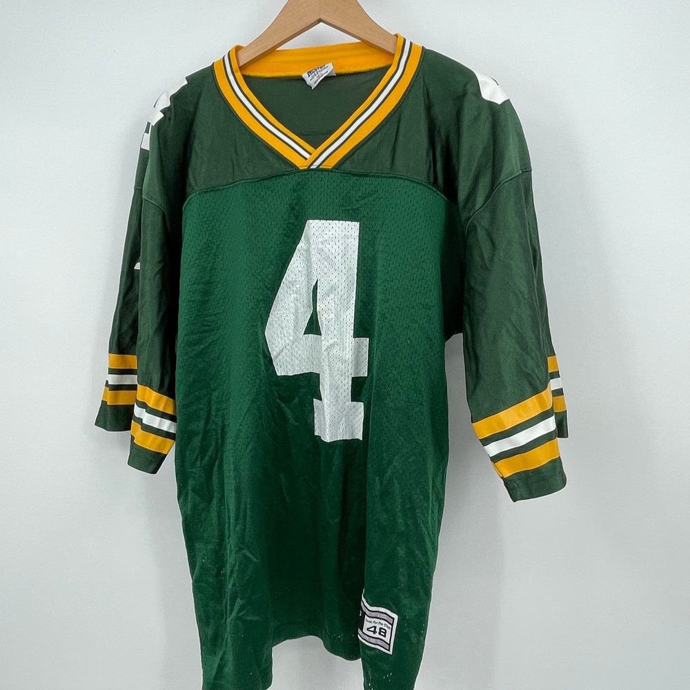 Vintage 1998 Starter Green‎ Bay Packers Brett Favre Jersey Mens 48 L Green NFL